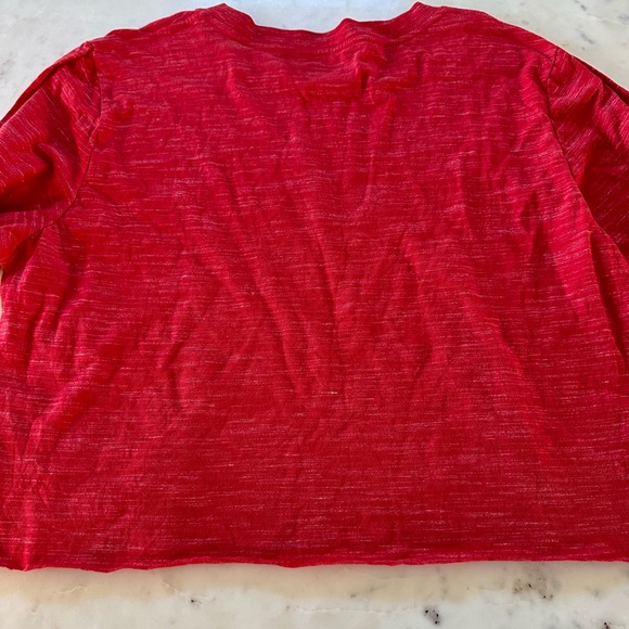 Ladies NFL Tampa Bay Buccaneers Long Sleeve Crop Top Size Large - Picture 5 of 5